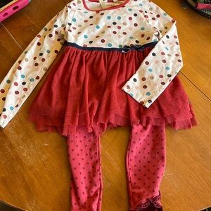 Matilda Jane tunic and leggings set
